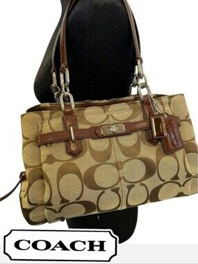 COACH Chelsea Jayden, Lizard Embossed Trim, Turnlock, AMAZING condition!